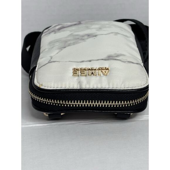 Aimee Kestenberg Mini Crossbody Bag Marble gray and white Pattern - Picture 5 of 8